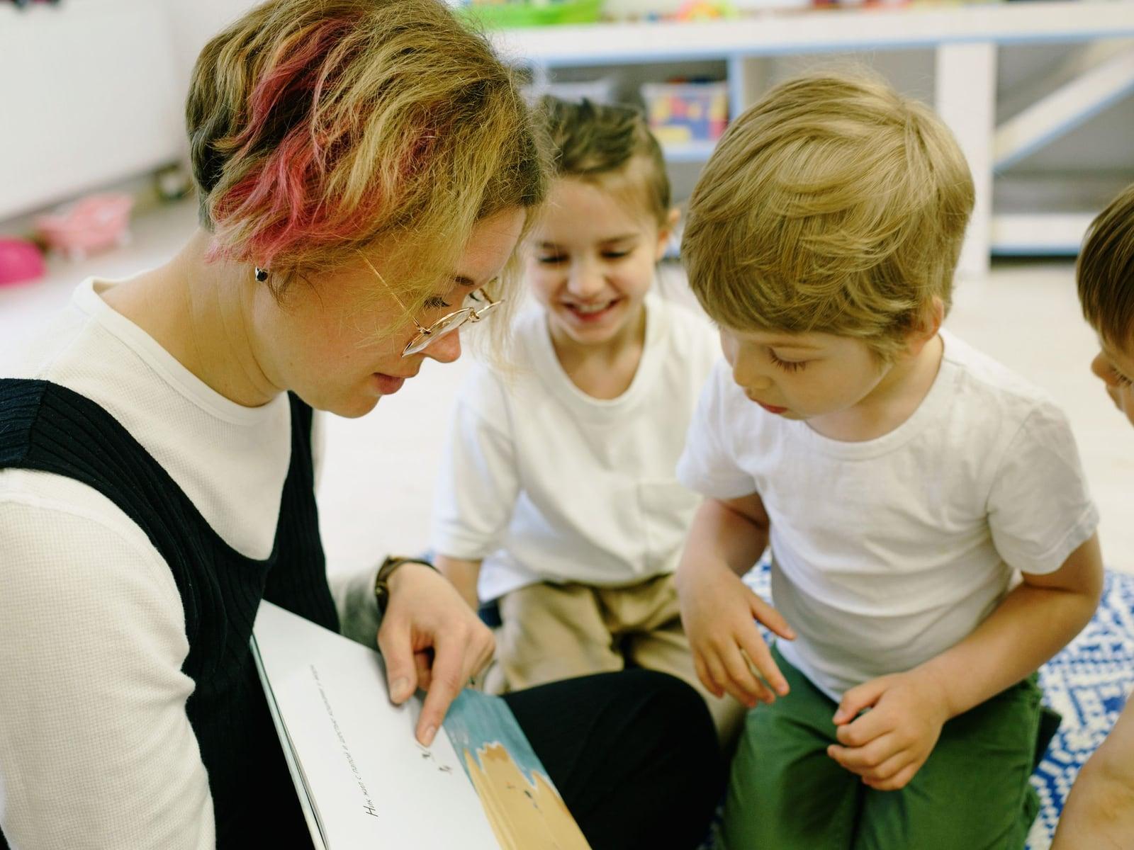 Rincón de lectura de Superpeques